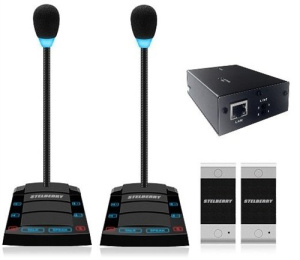 SX-510/2 Устройство переговорное клиент-кассир, дуплексное, с записью переговоров STELBERRY