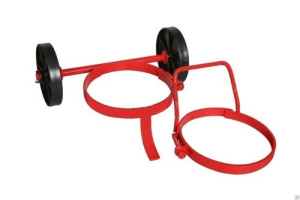 Тележка для огнетушителя ОУ-7 ЯрПожИнвест