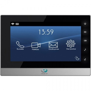 TI-2750BS (черный) Монитор IP-видеодомофона цветной True-IP