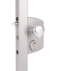 LIKQ4040 U2L (цвет: ZILV, серебро) Замок электромеханический для калиток Locinox