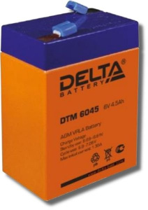 DTM 6045 Аккумулятор герметичный свинцово-кислотный Delta