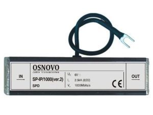 SP-IP/100(ver2) Устройство грозозащиты цепей видео OSNOVO