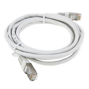 PC-LPM-STP-RJ45-RJ45-C5e-3M-LSZH-GY Патч-корд FTP Hyperline