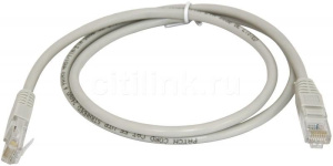 PC01-C5EF-1M (серый) Патч-корд ITK