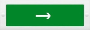 Молния-12 "Стрелка вправо" Оповещатель охранно-пожарный световой (табло) Арсенал