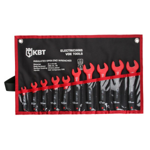 Набор однорожковых диэлектрических ключей НИИ-10, 10 штук КВТ