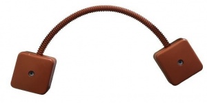 УС 4х4 (200 мм) терракотовый (Магнито-Контакт) Устройство соединительное для 4х4 проводов Магнито-Контакт