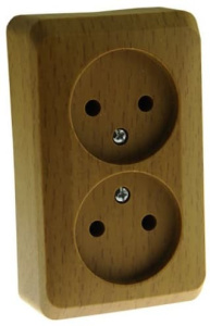 PA16-005T Розетка Бук Schneider Electric Этюд 2-я без заземления