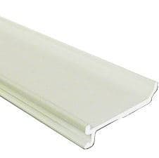 Разделительная перегородка ПГР высотой 60мм Рувинил цвет Белый (Цена за 1 Метр)