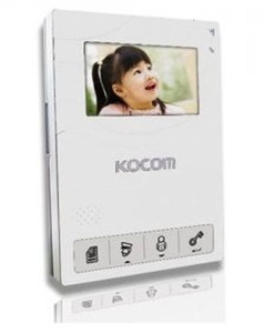 KCV-434SD (белый) Монитор видеодомофона цветной KOCOM
