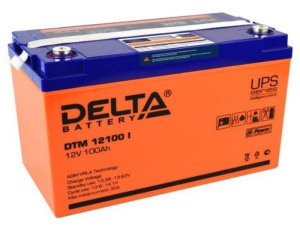 DTM 12100 Аккумулятор герметичный свинцово-кислотный Delta