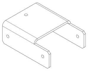 PERCo-MB-16.4 Соединительный элемент ограждения