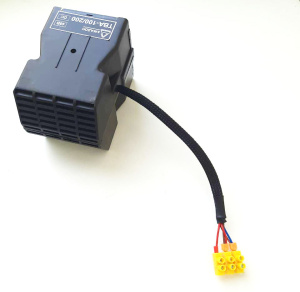 Амадон Нагреватель с вентилятором, 100/ 200 Вт, 48 DC, монтаж на DIN-рейку. ТВА-100/ 200-48