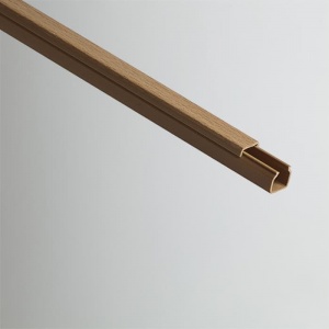 Кабель-Канал под структуру дерева РКК-16х16-38М Рувинил 16х16х2000мм цвет Бук (Цена за 1 Метр)