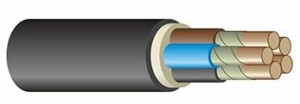 Кабель ВВГнг(А)-FRLSLTX 5х16 ок-1