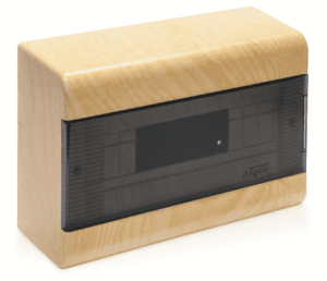 68012-27М Тусо Щит распределительный навесной ЩРн-П-12 Сосна с прозрачной дверью