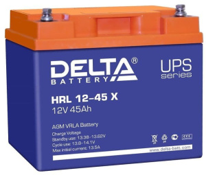 HRL 12-45 X Аккумулятор герметичный свинцово-кислотный Delta