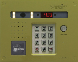 БВД-433FCBE Вызывная панель цветная VIZIT