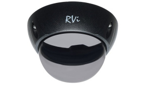 RVi-1DS3b Тонированный купол с черной рамкой Rvi