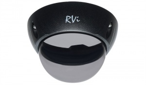 RVi-1DS2b Тонированный купол с черной рамкой Rvi