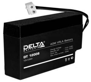 DT 12008 (Т13) Аккумулятор герметичный свинцово-кислотный Delta