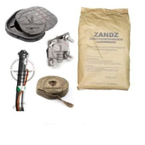 ZANDZ Комплект электролитического заземления (вертикальный; 3 метра)