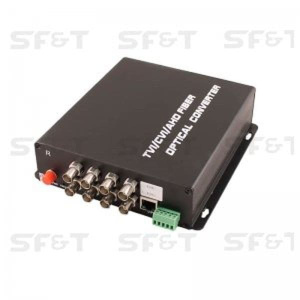 SF82NS5R/HD Приемник 8-канальный по оптоволокну SF&T