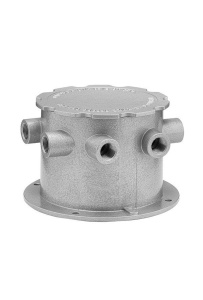 ККВ-07е-Ех-A-Р2-СО Коробка коммутационная взрывозащищенная на 6 кабельных вводов со смотровым окном ККВ-07е-Ех-A-Р2-СО Эридан