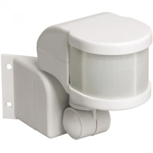 Датчик движения ИЭК ДД-018В 1100Вт угол обзора 270 градусов IP44 белый