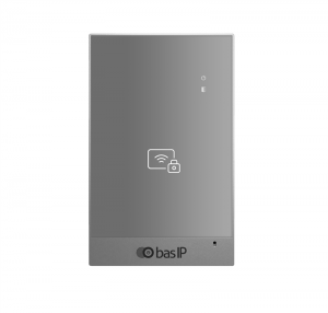 CR-02BD SILVER Контроллер со встроенным считывателем BAS-IP