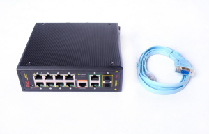 CO-PF-8P2F-P509M Управляемый промышленный РоЕ-коммутатор ComOnyx