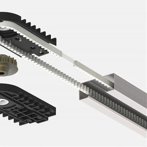 LGR-3300B Рейка приводная цельная с зубчатым ремнем ALUTECH