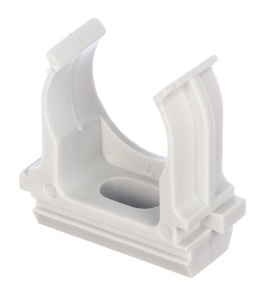 Крепеж клипса для трубы 40мм (уп.30шт) Электропласт	