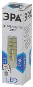 Лампа светодиодная LED JC-7W-220V-CER-840-G4 ЭРА
