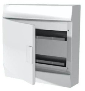 Бокс настенный ABB Mistral41 36М (2x18) непрозрачная дверь с клеммным блоком