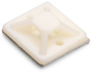 Площадки монтажные самоклеющиеся ПМС 20х20(б) (100шт) КВТ