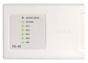 УО-4С исп. 02 Устройство оконечное системы передачи извещений по каналам сотовой связи GSM Болид