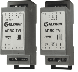АПВС-TVI Комплект устройств для передачи видеосигнала по витой паре Тахион