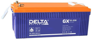 GX 12-230 Аккумулятор герметичный свинцово-кислотный Delta