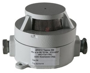 ИП212 Трион МК А-ТG3/4 Извещатель пожарный дымовой оптико-электронный взрывозащищенный Компания СМД