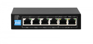 PND-04P-2M Коммутатор с питанием POE Polyvision