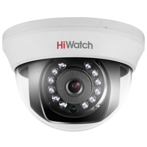 DS-T101 (6 mm) Видеокамера TVI купольная HiWatch