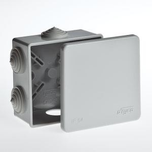 67040 Тусо Коробка распаячная для открытой проводки IP54 Рувинил 85х85х40мм