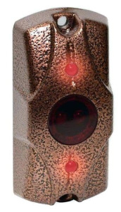 ЦИКЛОП ИК (медный антик) Бесконтактная кнопка выхода Олевс