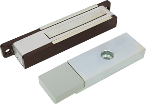 AL-150 Premium (коричневый) Замок электромагнитный ЭКСКОН