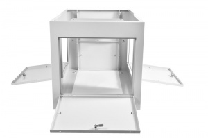 ОС-ШТВ-2-300.600 Оцинкованный цоколь (основание) для ШТВ-2 (В300 × Ш1000 × Г600) ЦМО
