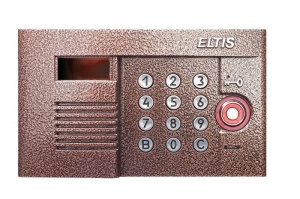 DP303-TDC16 (медь) Блок вызова домофона ELTIS