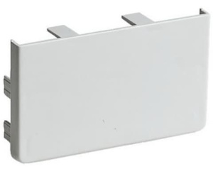 Заглушка ЗГЛ 100х40/100х60 Рувинил цвет Белый