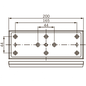 Удерживающая пластина для EMC 1200 ALH Dorma