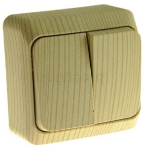 BA10-002D Выключатель Сосна Schneider Electric Этюд 2кл.